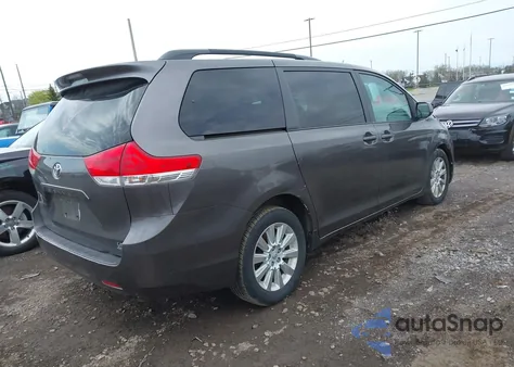 2014 Toyota Sienna Le 7 Passenger из США, поврежденный, VIN 5TDJK3DC2ES076716